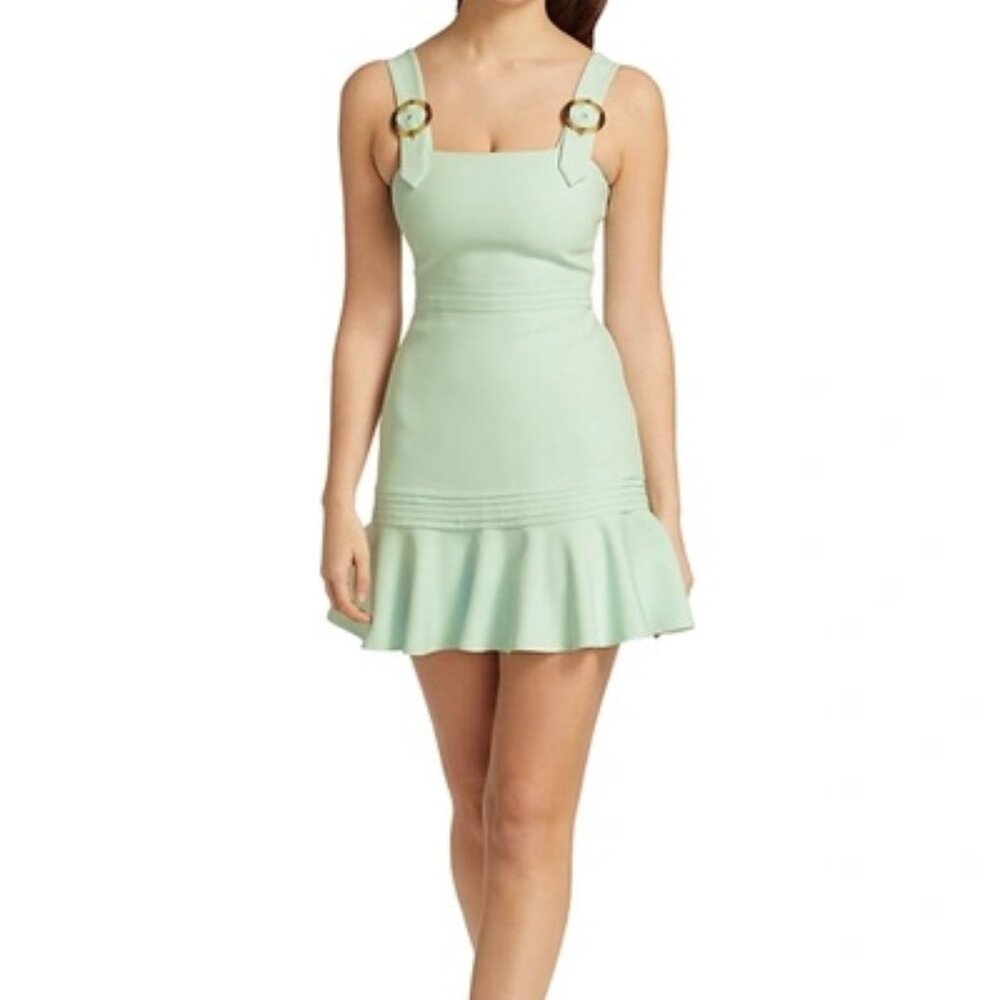 Jonathan Simkhai Clara Crepe Mini Dress (Size 8)